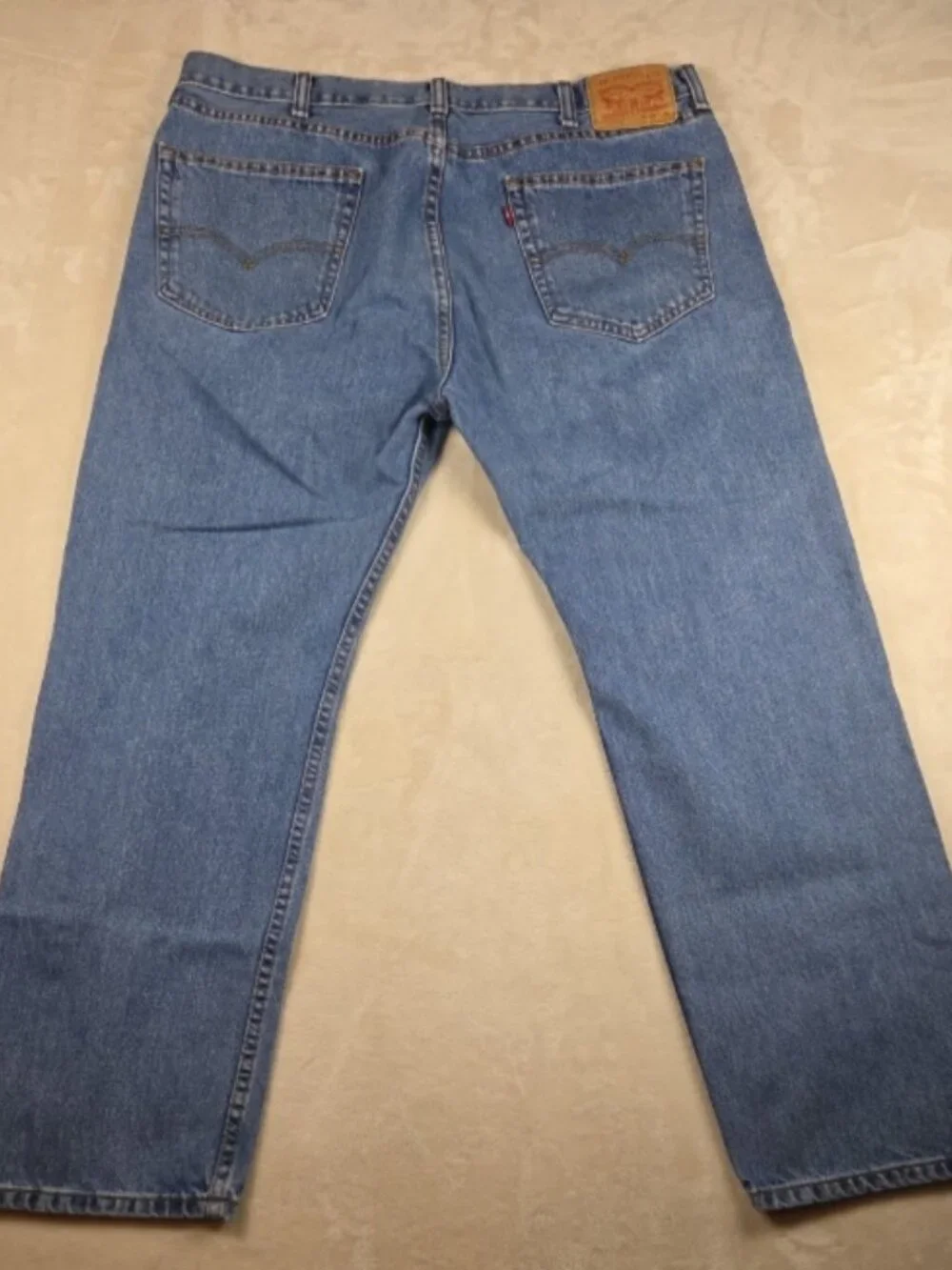 Levi’s 505 Regular Fit Straight Leg Jeans – Light Wash – Men’s W38 L30